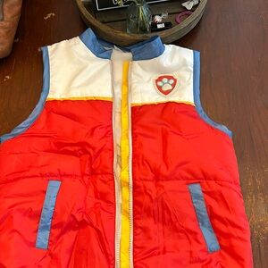 Paw Patrol Ryder vest Size s/m adult
